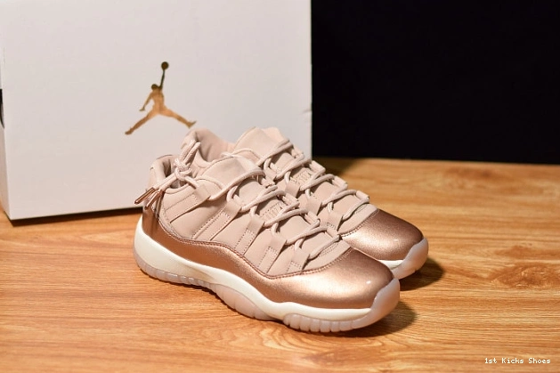 1st Kicks Low Air AH7860-105 Gold Rose Jordan GS 11 0813